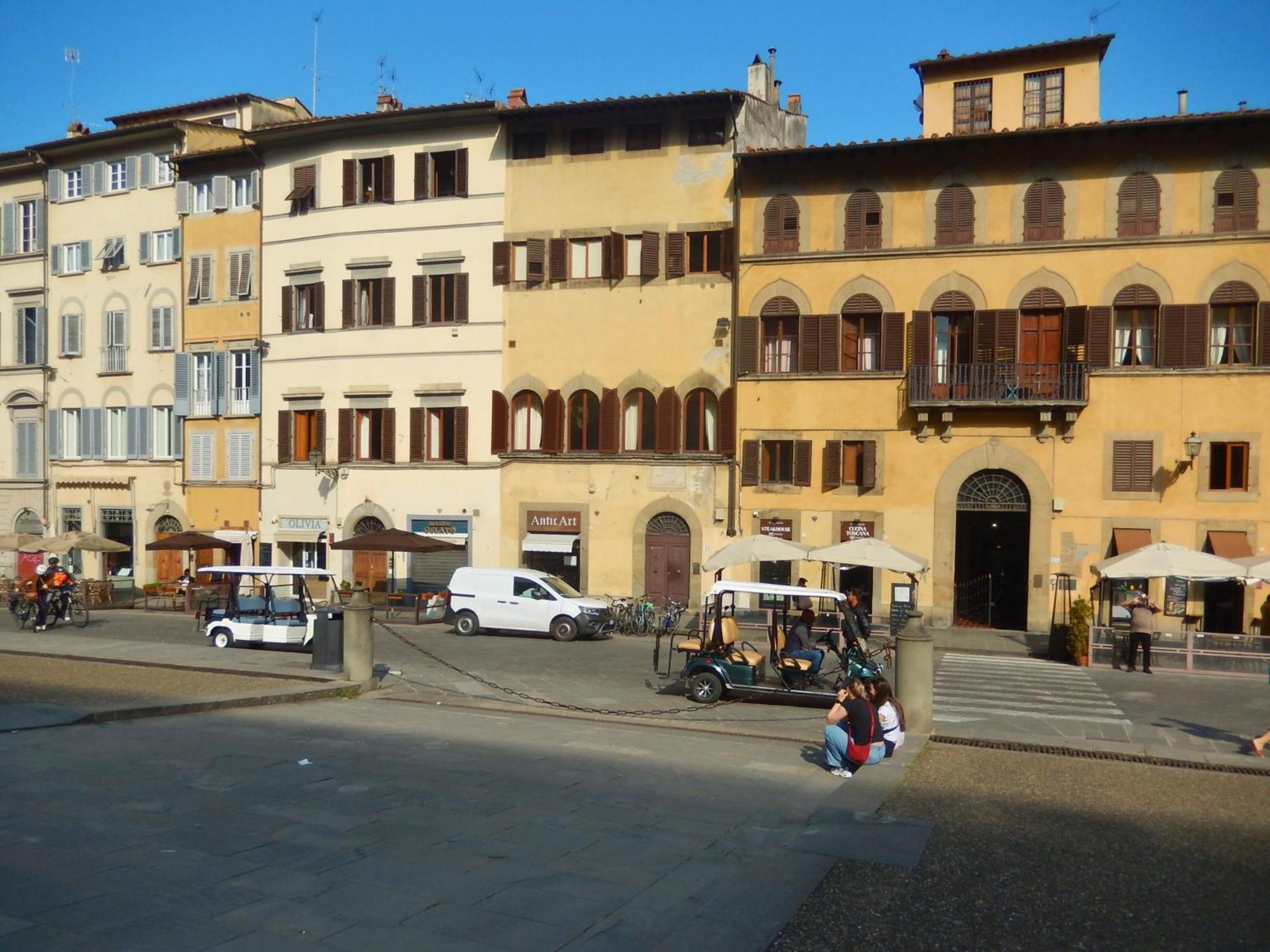 Panoramic View 2 Pitti Palace Close 2Ponte Vecchio Florencia Exterior foto