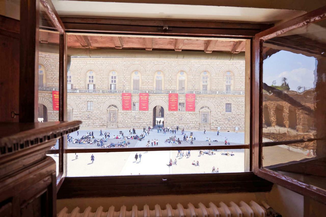 Panoramic View 2 Pitti Palace Close 2Ponte Vecchio Florencia Exterior foto